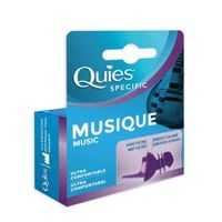 QUIES Protection auditive Musique 1 paire