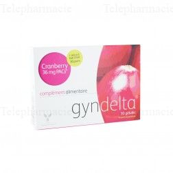 GYNDELTA G&eacute;l conf urin B/30