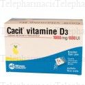 Cacit vitamine d3 1000 mg/880 ui Boîte de 90 sachets