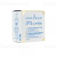 COUP D'ECLAT lifting et lumi&egrave;re du teint 3 ampoules