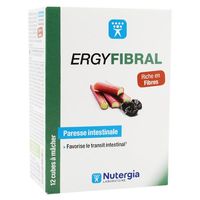 NUTERGIA Ergyfibral 12 cubes &agrave; m&acirc;cher
