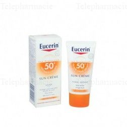 EUCERIN Sun protection - Cr&egrave;me peau sensible SPF50+ tube 50ml
