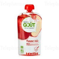 Go&ucirc;t Gourde de Fruit Pomme Gala d&egrave;s 4m 120g
