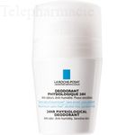 LA ROCHE-POSAY D&eacute;odorant peaux sensibles 24h Roll'on 50ml
