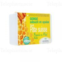 LEHNING Pâte Suisse Propolis et miel gorge x ~ 40