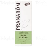 PRANAROM HUILE ESSENTIELLE BIO BASIL EXOT 1