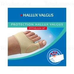 EPITACT Protection hallux valgus &agrave; l'epithelium 26 Grand mod&egrave;le 12 cm